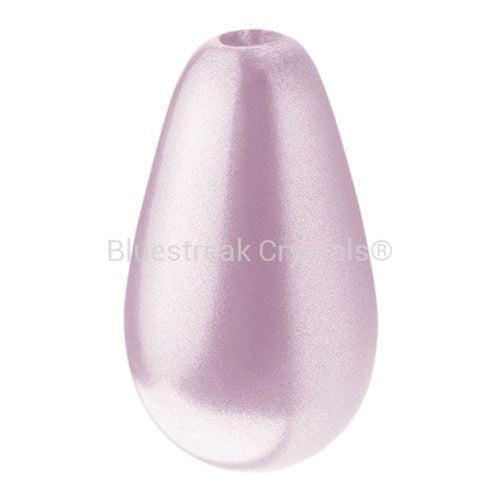 Preciosa Pearls Pear Lavender-Preciosa Pearls-10x6mm - Pack of 10-Bluestreak Crystals