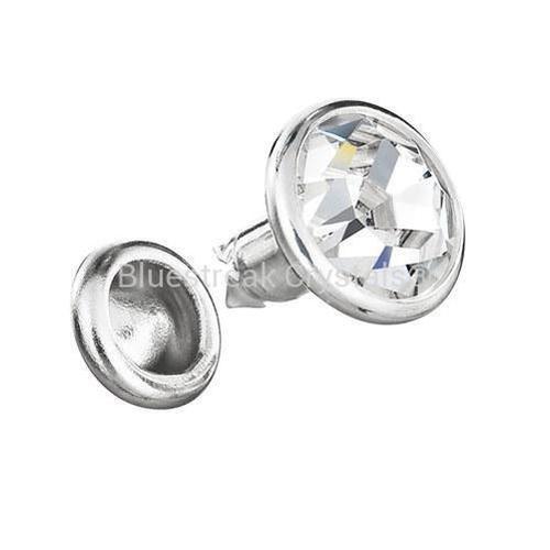 Preciosa Rivets SS18 - Silver-Preciosa Metal Trimmings-Crystal-Pack of 720 (Wholesale)-Bluestreak Crystals