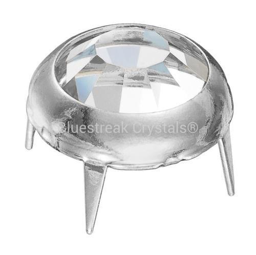 Preciosa Rose Pins Silver-Preciosa Metal Trimmings-Bluestreak Crystals