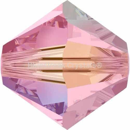 Serinity Colour Sample Service Beads - Colour Effects-Bluestreak Crystals® Sample Service-Light Rose AB 2X-Bluestreak Crystals