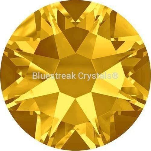 Serinity Colour Sample Service Flatbacks - Standard Colours-Bluestreak Crystals® Sample Service-Light Topaz-Bluestreak Crystals