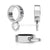 Sterling Silver (925) Spacer Rings-Findings For Jewellery-Plain Spacer Ring 6mm - Pack of 1-Bluestreak Crystals
