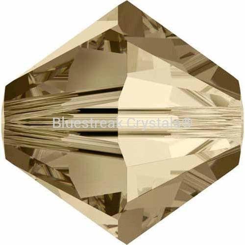 Swarovski Colour Sample Service Beads - Crystal & Effect Colours-Bluestreak Crystals® Sample Service-Crystal Golden Shadow-Bluestreak Crystals