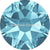 Swarovski Colour Sample Service Flatbacks - Standard Colours-Bluestreak Crystals® Sample Service-Aquamarine-Bluestreak Crystals