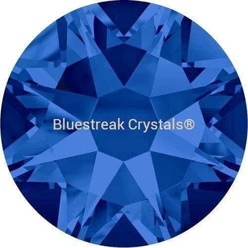 Swarovski Colour Sample Service Flatbacks - Standard Colours-Bluestreak Crystals® Sample Service-Capri Blue-Bluestreak Crystals