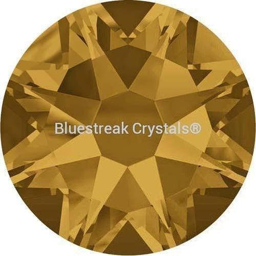 Swarovski Colour Sample Service Flatbacks - Standard Colours-Bluestreak Crystals® Sample Service-Topaz-Bluestreak Crystals