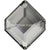 Swarovski Hotfix Flat Back Crystals Concise Hexagon (2777) Black Diamond-Swarovski Hotfix Flatback Crystals-5x4.2mm - Pack of 8-Bluestreak Crystals