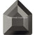 Swarovski Hotfix Flat Back Crystals Concise Pentagon (2775) Jet Hematite-Swarovski Hotfix Flatback Crystals-5x4.2mm - Pack of 8-Bluestreak Crystals