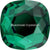 Swarovski Hotfix Flat Back Crystals Cushion (2471) Emerald-Swarovski Hotfix Flatback Crystals-5mm - Pack of 10-Bluestreak Crystals