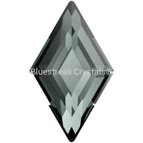 Swarovski Hotfix Flat Back Crystals Diamond (2773) Black Diamond-Swarovski Hotfix Flatback Crystals-5x3mm - Pack of 8-Bluestreak Crystals