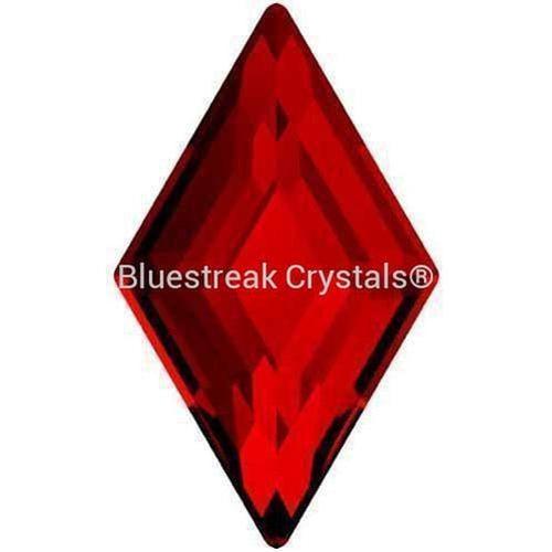 Swarovski Hotfix Flat Back Crystals Diamond (2773) Light Siam-Swarovski Hotfix Flatback Crystals-5x3mm - Pack of 8-Bluestreak Crystals