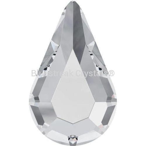 Swarovski Hotfix Flat Back Crystals Drop (2300) Crystal-Swarovski Hotfix Flatback Crystals-8x4.8mm - Pack of 6-Bluestreak Crystals