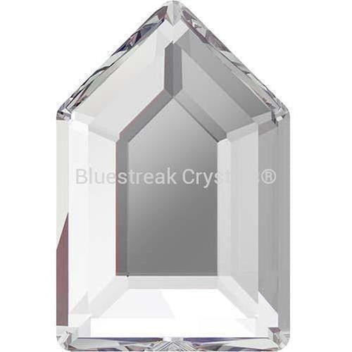 Swarovski Hotfix Flat Back Crystals Elongated Pentagon (2774) Crystal-Swarovski Hotfix Flatback Crystals-6.3x4.2mm - Pack of 8-Bluestreak Crystals