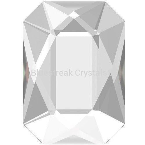 Swarovski Hotfix Flat Back Crystals Emerald Cut (2602) Crystal-Swarovski Hotfix Flatback Crystals-3.7x2.5mm - Pack of 10-Bluestreak Crystals