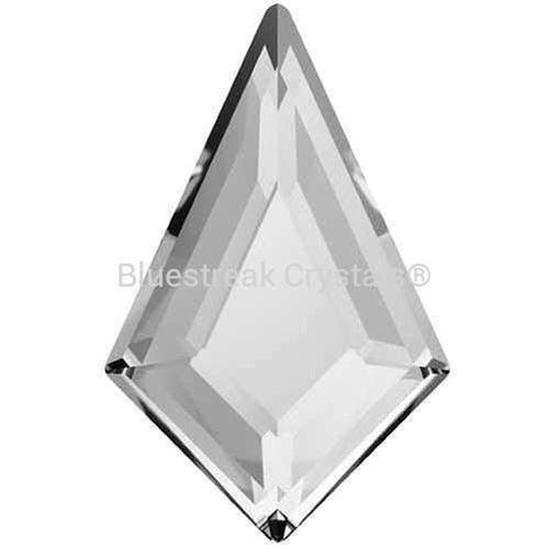 Swarovski Hotfix Flat Back Crystals Kite (2771) Crystal-Swarovski Hotfix Flatback Crystals-6.4x4.2mm - Pack of 6-Bluestreak Crystals