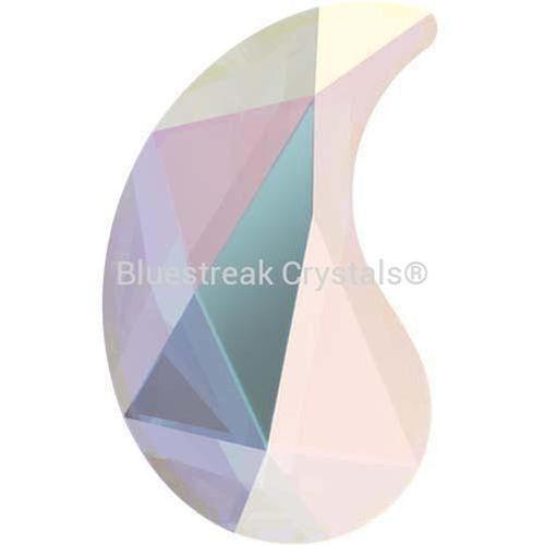 Swarovski Hotfix Flat Back Crystals Paisley X (2364) Crystal AB-Swarovski Hotfix Flatback Crystals-6x3.7mm - Pack of 6-Bluestreak Crystals