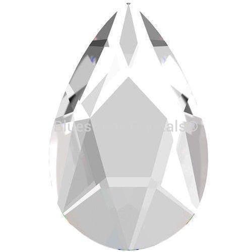 Swarovski Hotfix Flat Back Crystals Pear (2303) Crystal-Swarovski Hotfix Flatback Crystals-8x5mm - Pack of 10-Bluestreak Crystals
